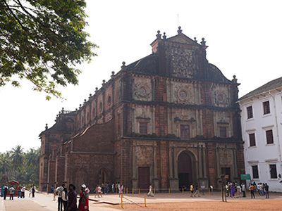 Basilica of Bom Jesus front view