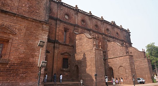Basilica of Bom Jjesus Side View