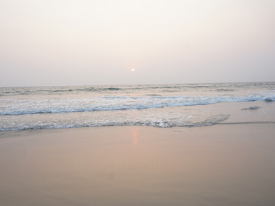 Sunset at Betalbatim Beach Goa