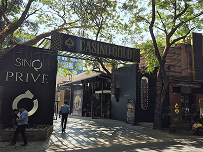 Entrance of Casino Gold