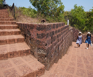 chapora fort steps
