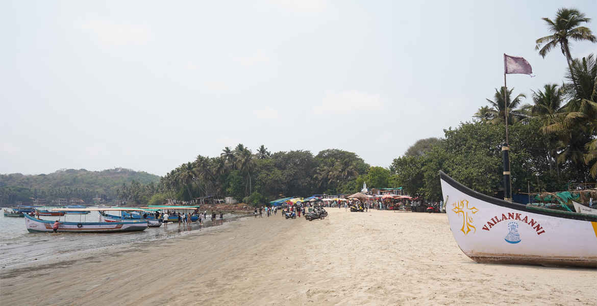 Beachfront at Coco Beach Goa