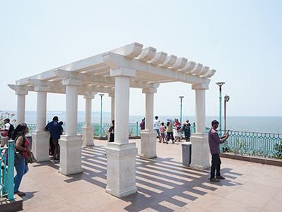 Seaside viewpoint at Dona Paula, Goa