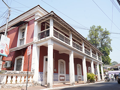 Fontainhas portuguese heritage house