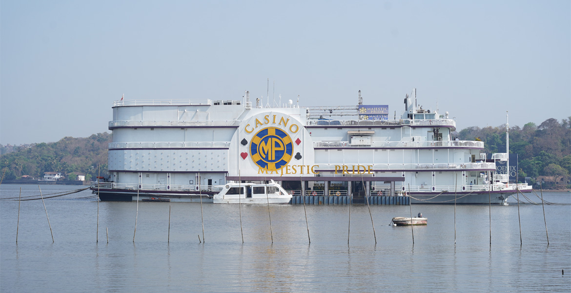 Casino Majestic Pride floating casino ship in Goa