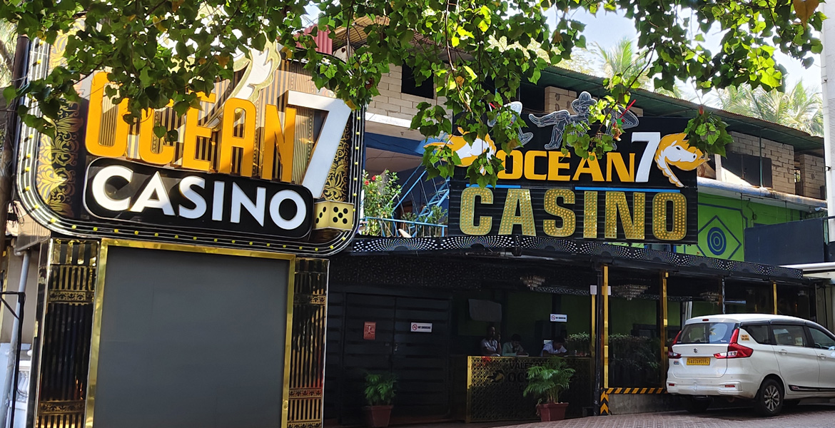 Ocean 7 Casino and Ocean Casino entrance in Goa