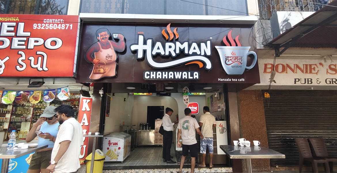 Harman Chahawala tea cafe in Goa
