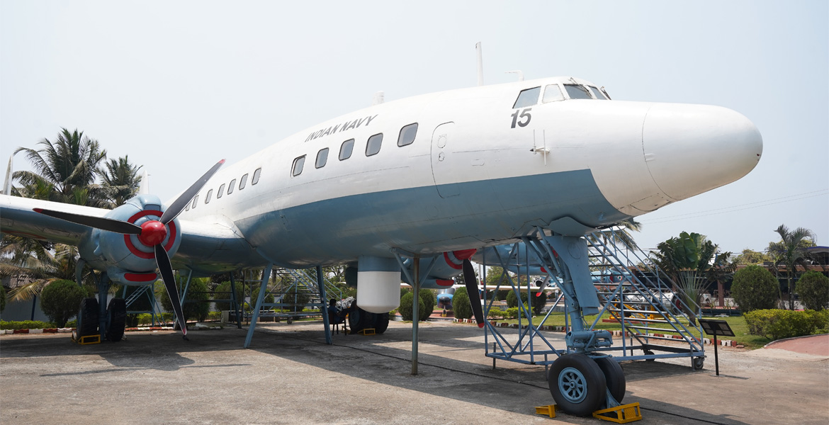 Indian Navy aircraft at Naval Aviation Museum Goa