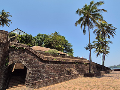 Historic Reis Magos Fort in Goa