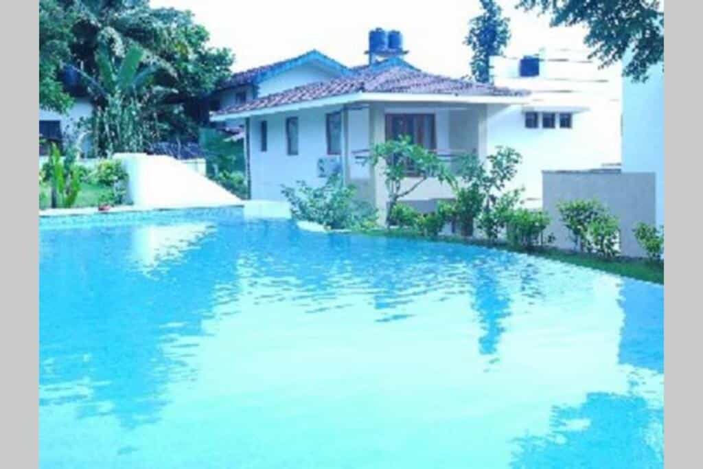 Exterior view of private pool villa at Casa Alegre in Candolim, Goa