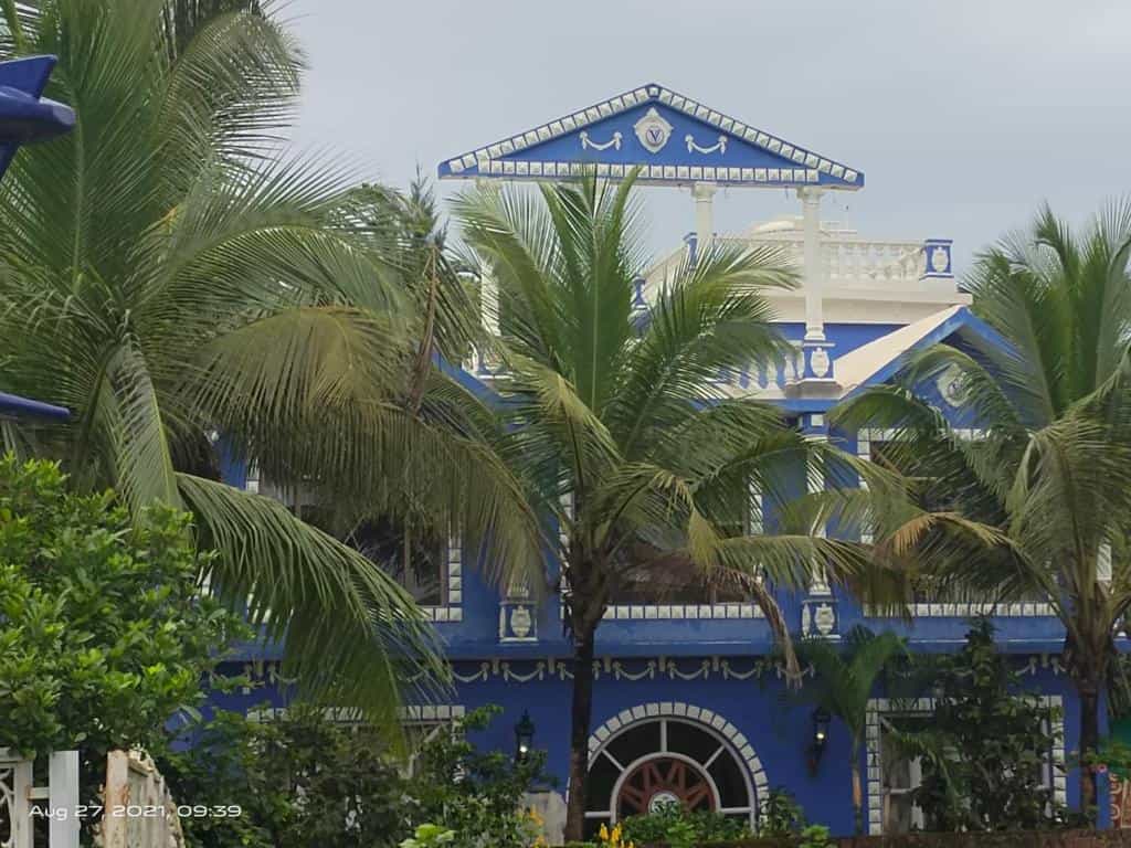 Exterior view villa at La casita in Anjuna Beach, Goa