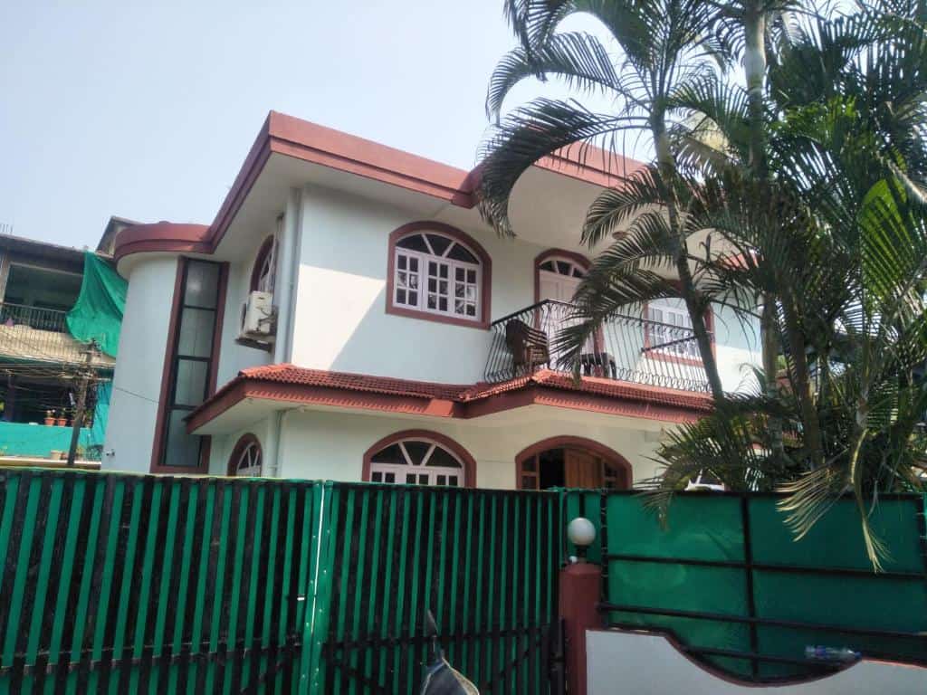 Exterior view villa in Calangute, Goa