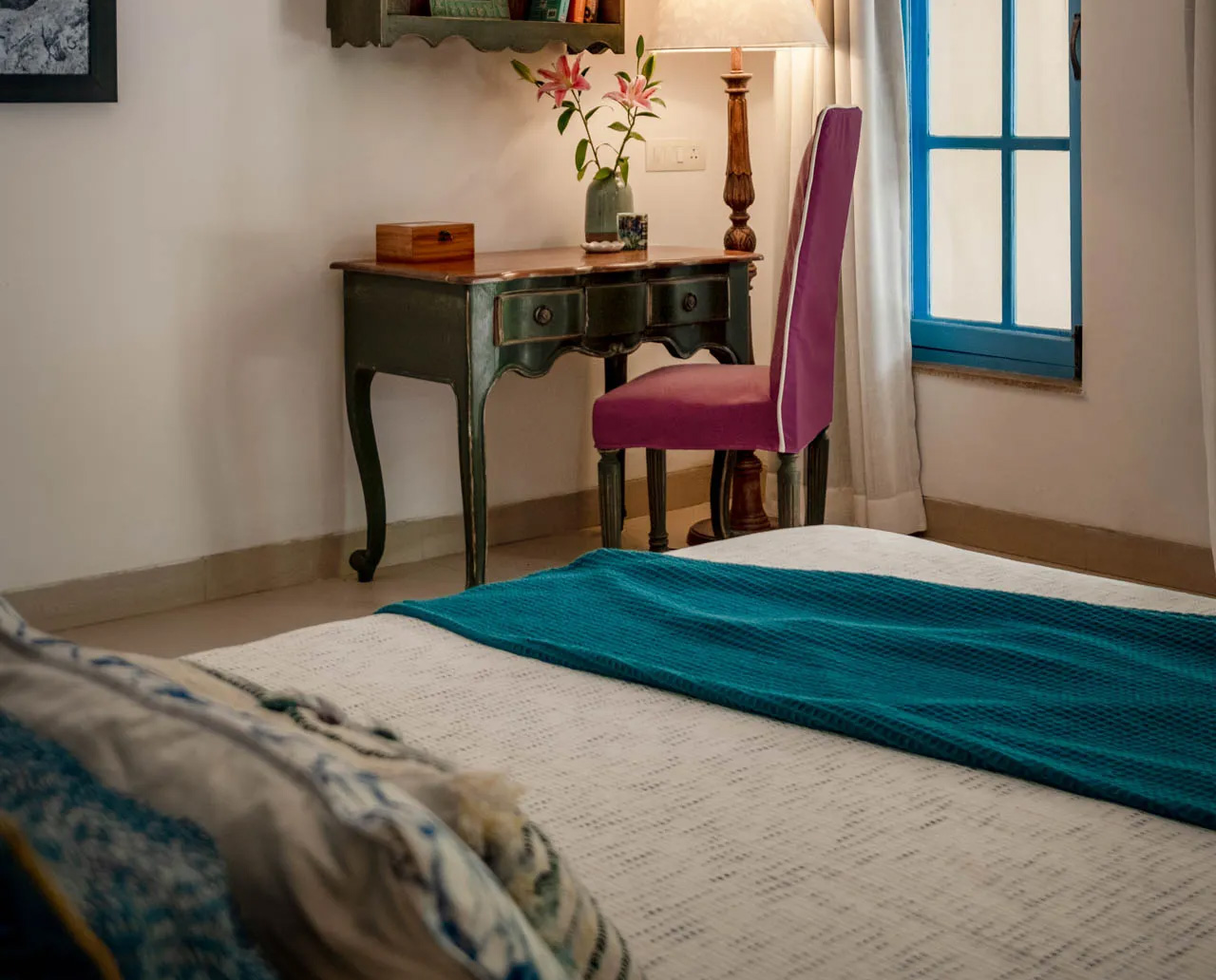 Closeup Bedroom