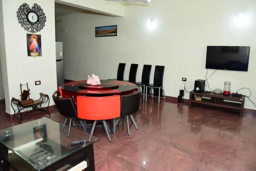 Living Room at Presidential villa in Varca, Goa